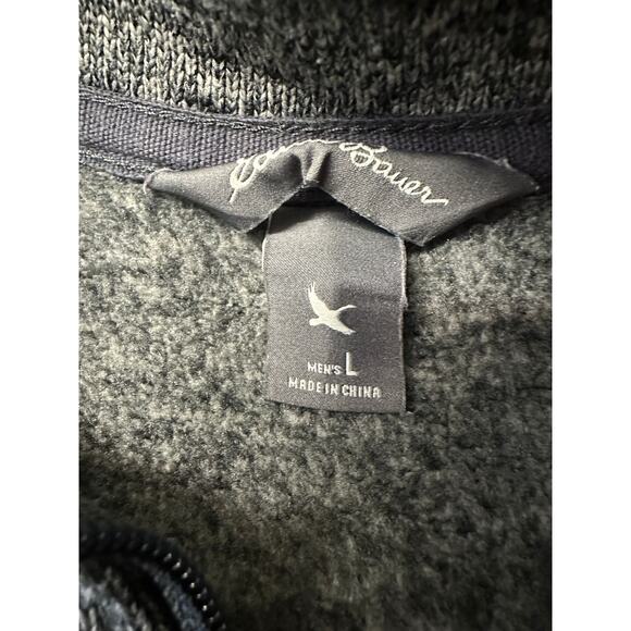 Eddie Bauer Mens 1/4 Zip Fleece Pullover Large - Picture 2 of 8